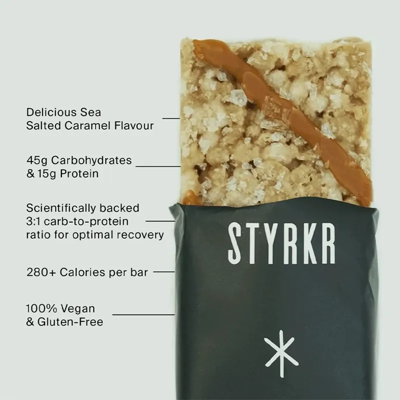 STYRKR - BARPLUS Salted Caramel Recovery Bar - Box of 12-1