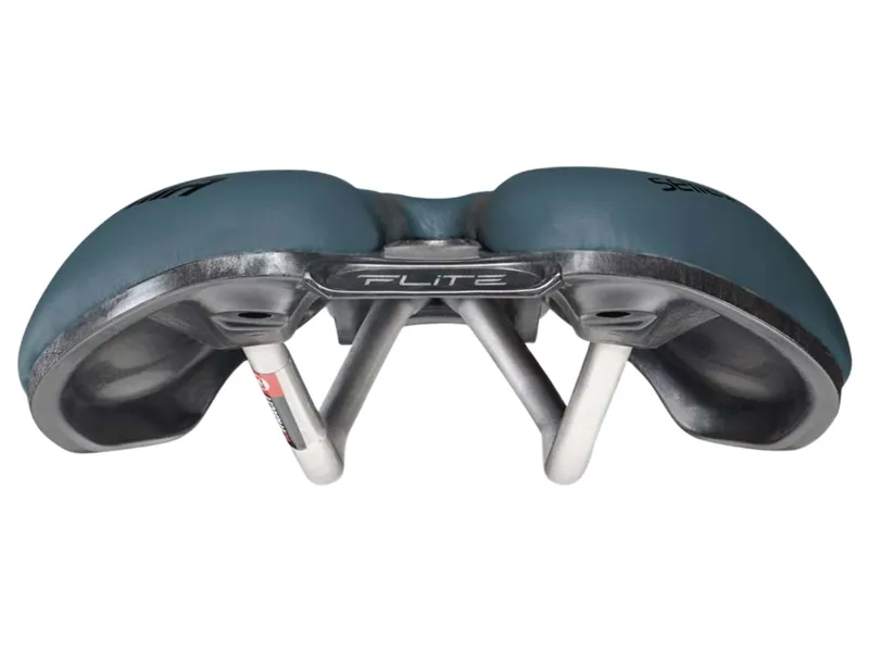 Selle Italia Flite Boost TI316 Superflow Gravel Saddle in Blue Granite-3