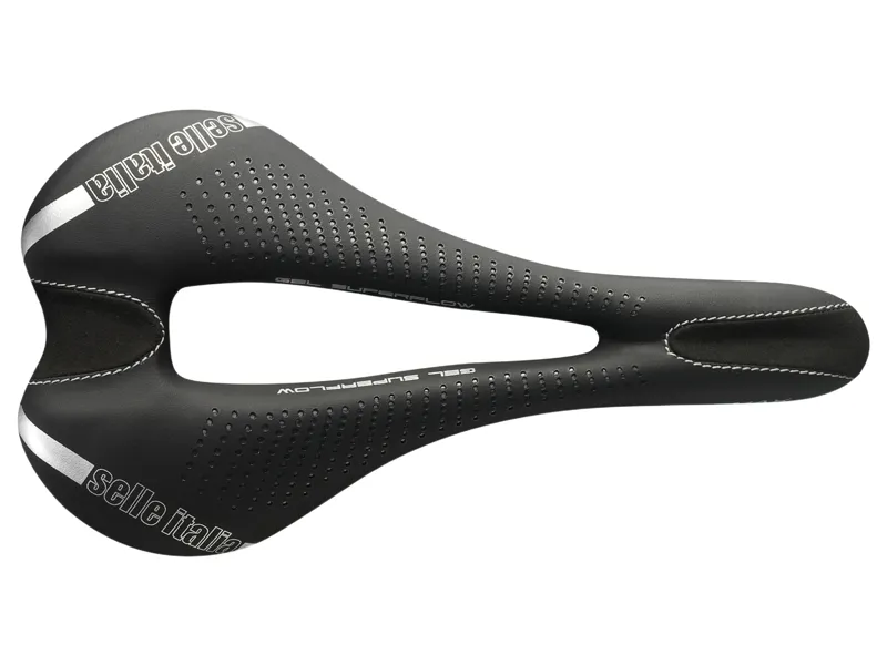 Selle Italia Max SLR Gel TI316 Superflow Saddle in Black