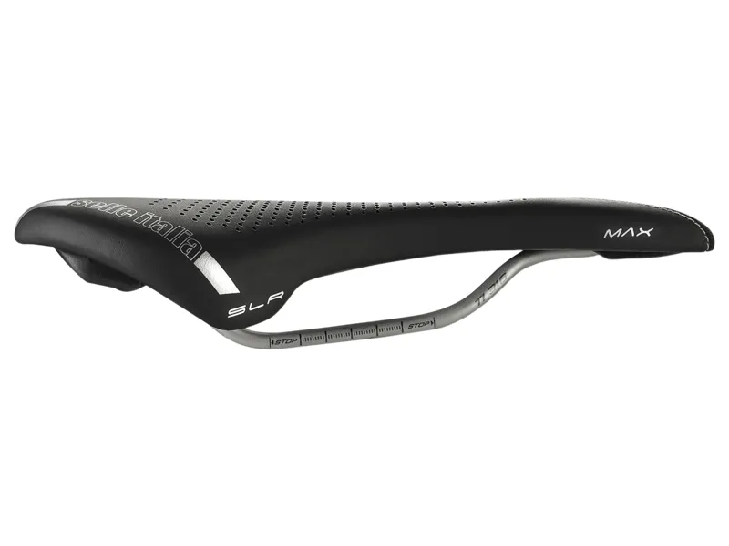 Selle Italia Max SLR Gel TI316 Superflow Saddle in Black-1