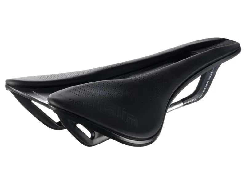 Selle Italia Model-X Green Superflow Edition Saddle in Black Large-1