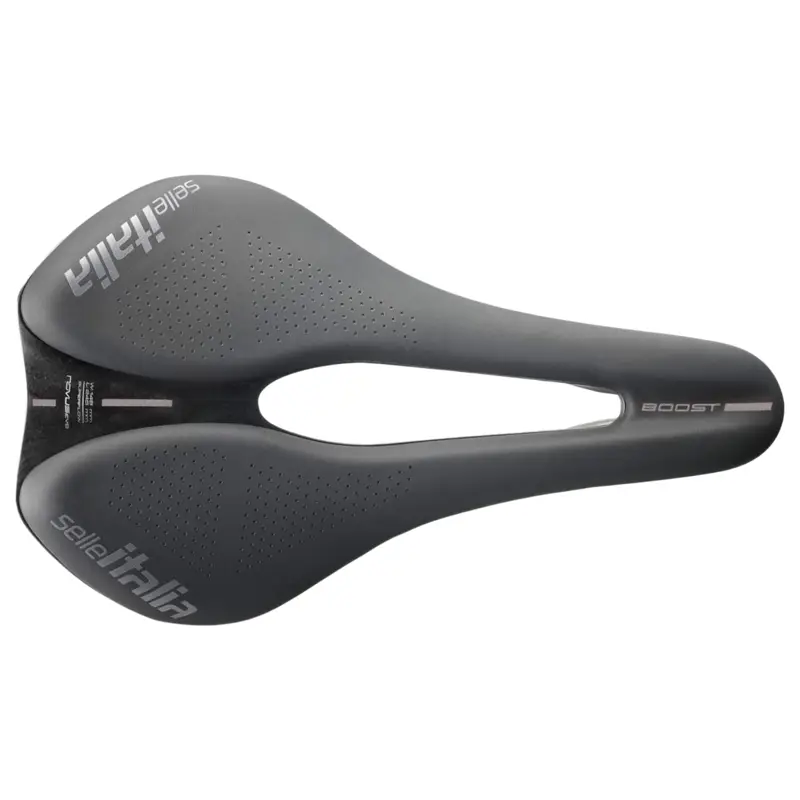 Balfes Bikes Selle Italia Novus Boost Evo TI316 Superflow Saddle in Black | Free postage over £30, £10 off first order, price match & 0% finance.