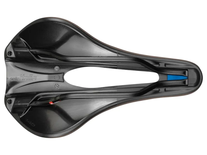 Selle Italia Novus Boost Evo TM Superflow Gravel Saddle in Mud Brown Large-4