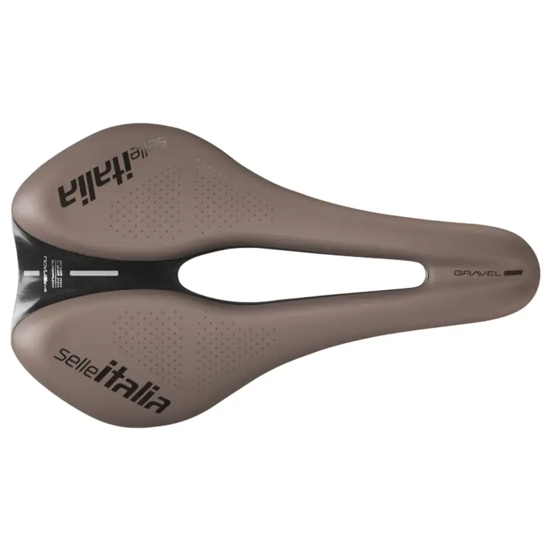 Balfes Bikes Selle Italia Novus Boost Evo TM Superflow Gravel Saddle in Mud Brown Large | Free postage over £30, £10 off first order, price match & 0% finance.