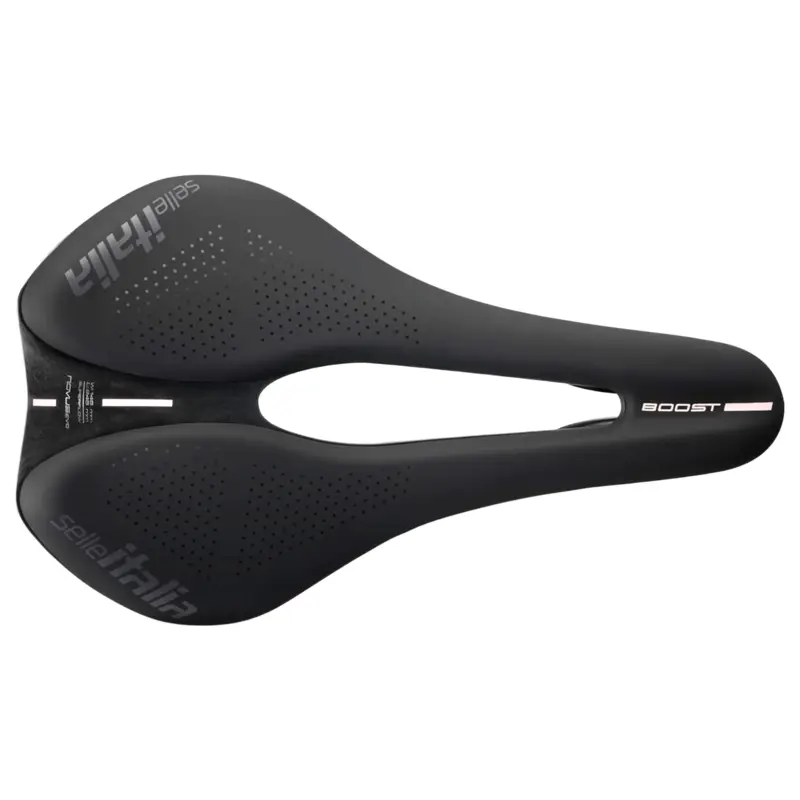 Balfes Bikes Selle Italia Novus Boost Evo TM Superflow Saddle in Black | Free postage over £30, £10 off first order, price match & 0% finance.