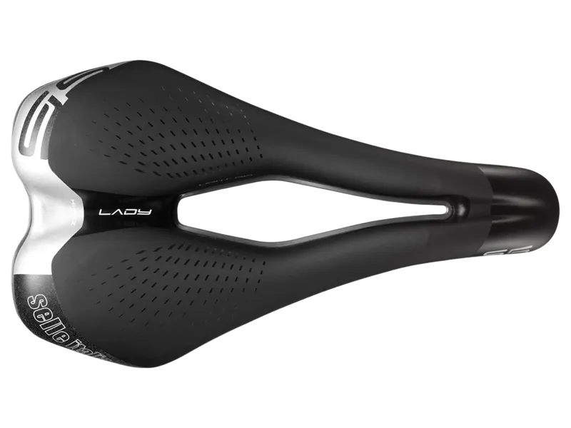 Selle Italia S5 Lady Superflow Commuter Saddle in Black