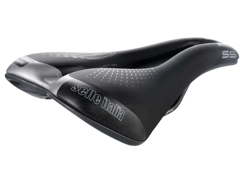 Selle Italia S5 Lady Superflow Commuter Saddle in Black-2
