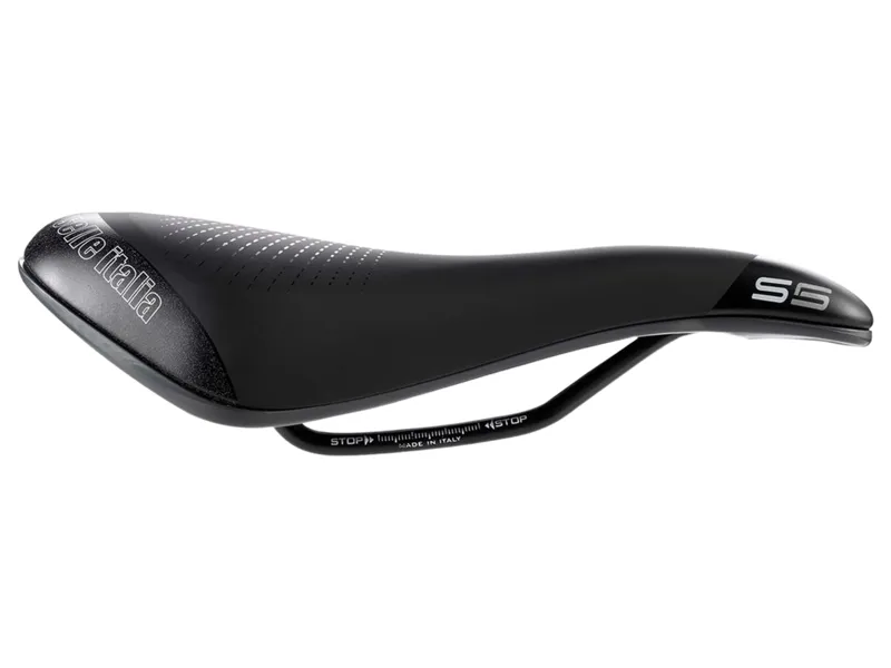 Selle Italia S5 Superflow Commuter Saddle in Black-1