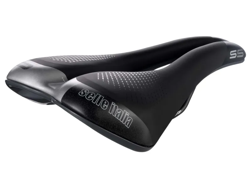 Selle Italia S5 Superflow Commuter Saddle in Black-2