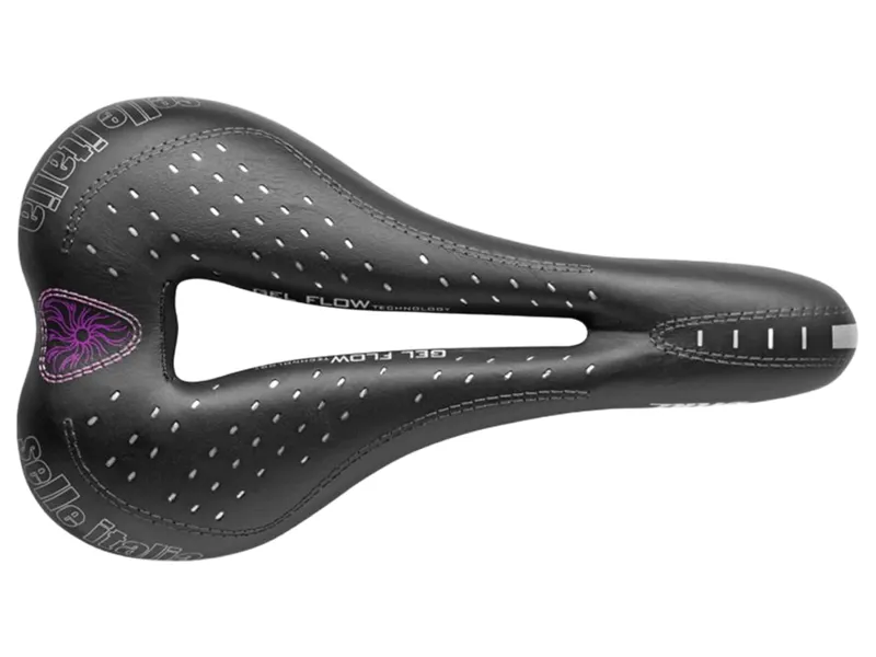 Selle Italia Saddle Diva Gel Ti316 Superflow in Black