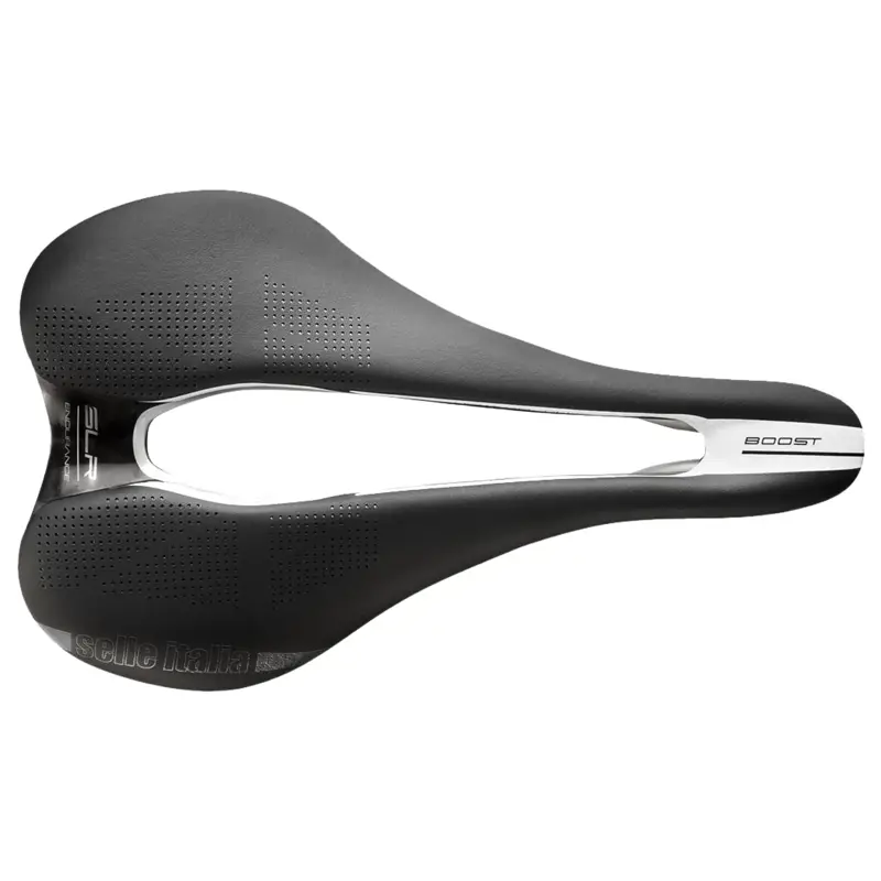 Balfes Bikes Selle Italia SLR Boost Endurance TI316 Superflow Saddle in Black | Free postage over £30, £10 off first order, price match & 0% finance.