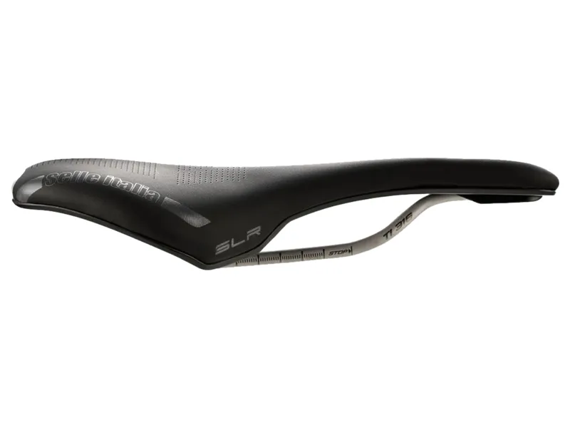 Selle Italia SLR Boost Gravel TI316 Superflow Saddle in Black-1