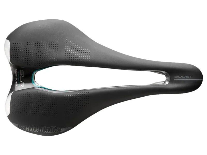 Selle Italia SLR Boost Gravel TI316 Superflow Saddle in Black