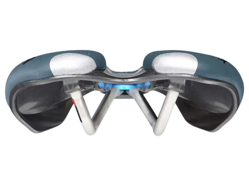 Selle Italia SLR Boost Gravel TI316 Superflow Saddle in Blue Granite-3