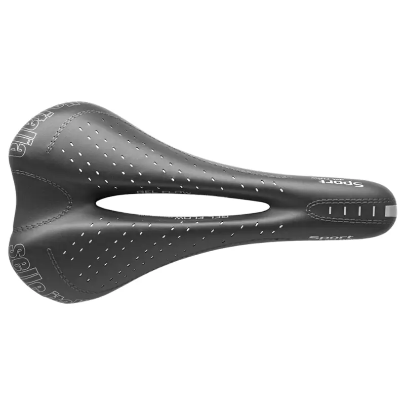 Balfes Bikes Selle Italia Sport Gel Saddle in Black | Free postage over £30, £10 off first order, price match & 0% finance.