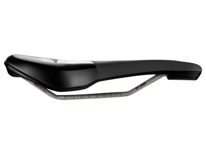 Selle Italia X-Bow TI316 Saddle in Black/Grey-1