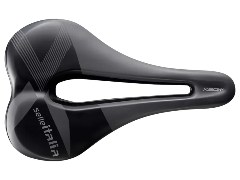 Selle Italia X-Bow TI316 Superflow Saddle in Grey/Black