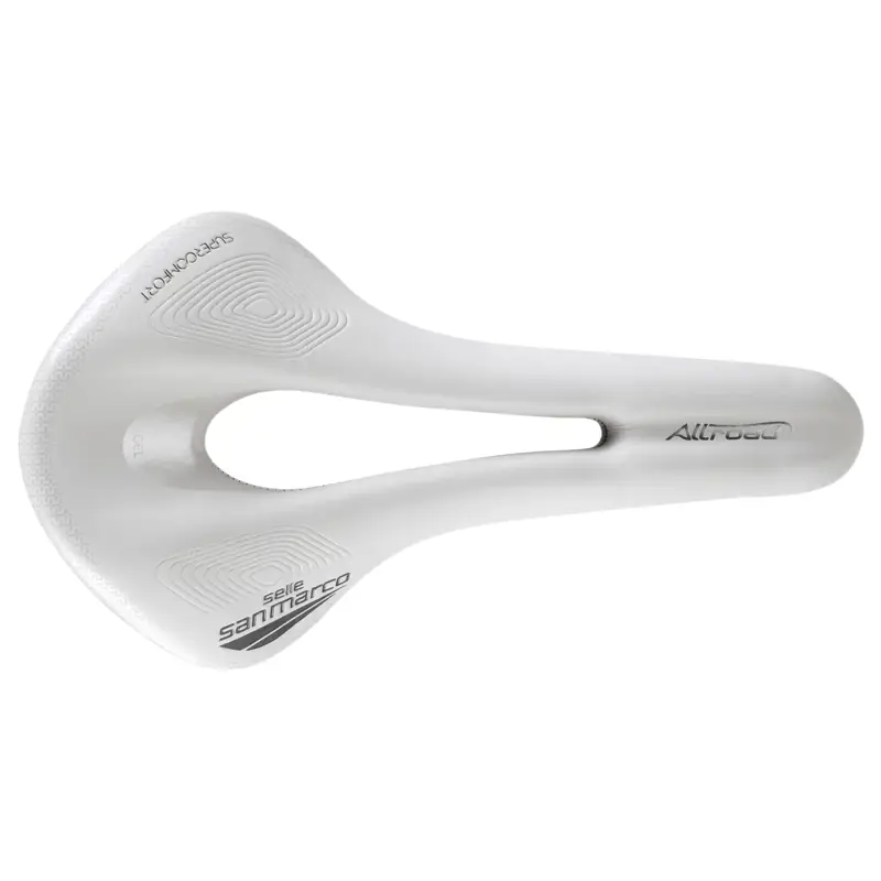 Balfes Bikes Selle San Marco Allroad Supercomfort L3 Racing Saddle in Ice Grey Large | Free postage over £30, £10 off first order, price match & 0% finance.