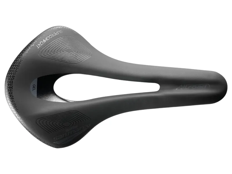 Selle San Marco AllRoad Supercomfort Racing Saddle in Black