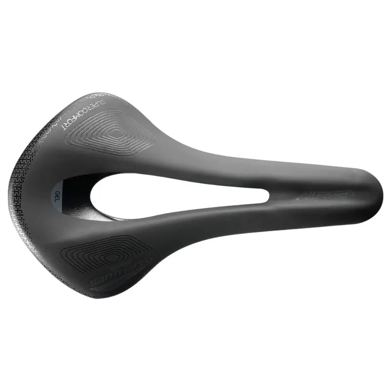 Balfes Bikes Selle San Marco AllRoad Supercomfort Racing Saddle in Black | Free postage over £30, £10 off first order, price match & 0% finance.