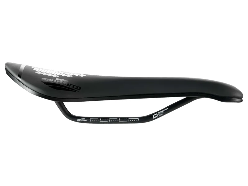 Selle San Marco Aspide Short Open-Fit Dynamic Saddle in Black-1