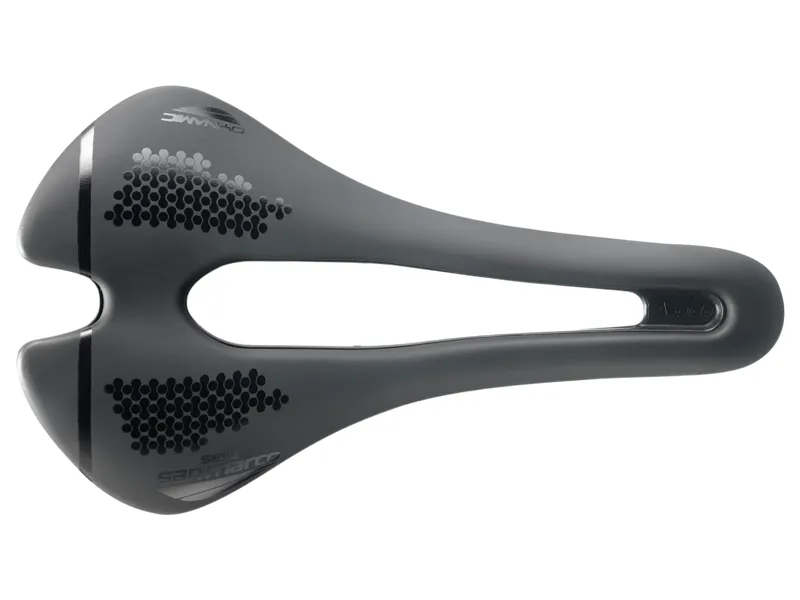 Selle San Marco Aspide Short Open-Fit Dynamic Saddle in Black