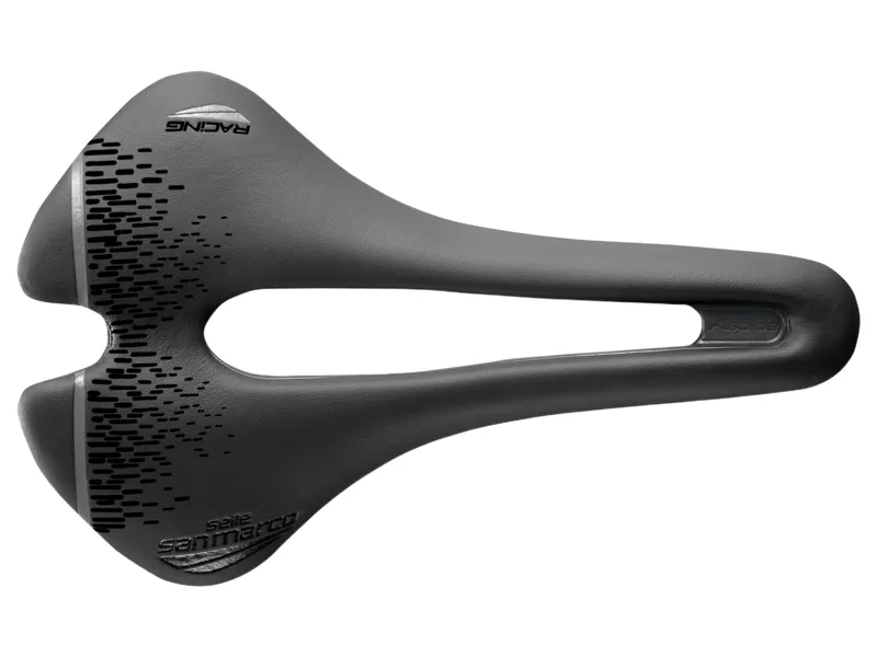 Selle San Marco Aspide Short Open-Fit Racing Saddle in Black
