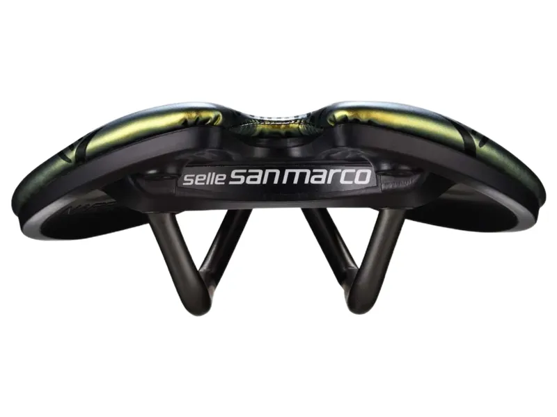 Selle San Marco Aspide Short Racing Saddle in Iridescent Gold-4
