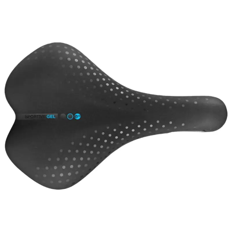 Balfes Bikes Selle San Marco Bioaktive Sportive Gel Saddle in Black | Free postage over £30, £10 off first order, price match & 0% finance.
