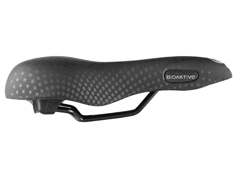 Selle San Marco Bioaktive Trekking Open Fit Gel Saddle in Black-1