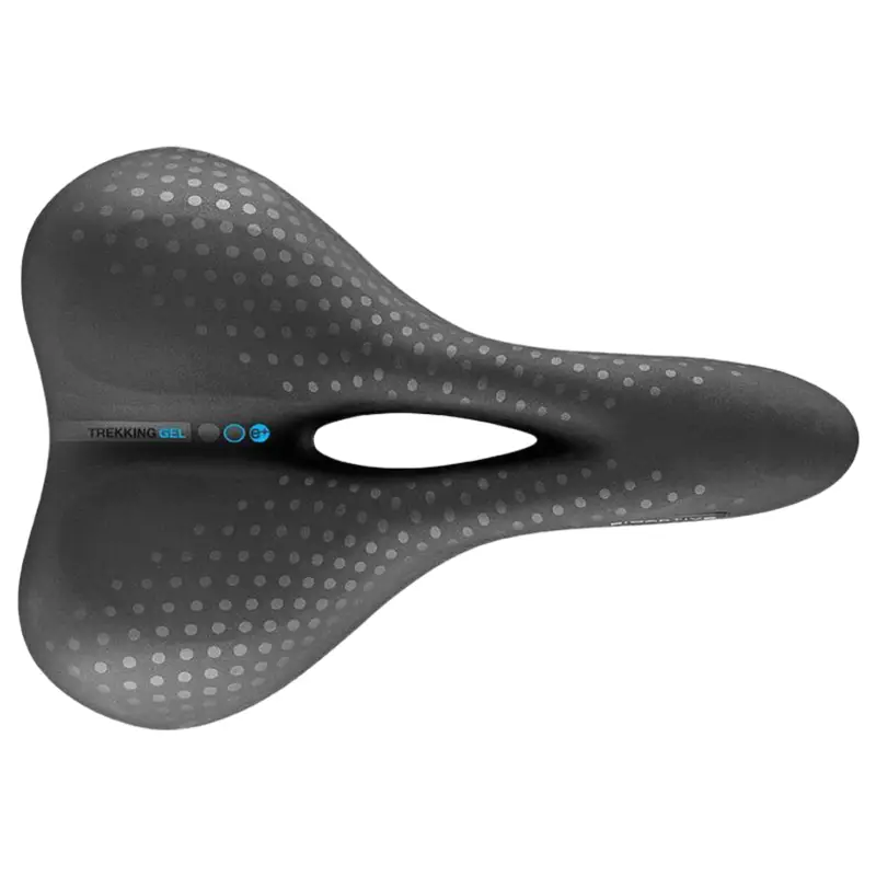 Balfes Bikes Selle San Marco Bioaktive Trekking Open Fit Gel Saddle in Black | Free postage over £30, £10 off first order, price match & 0% finance.