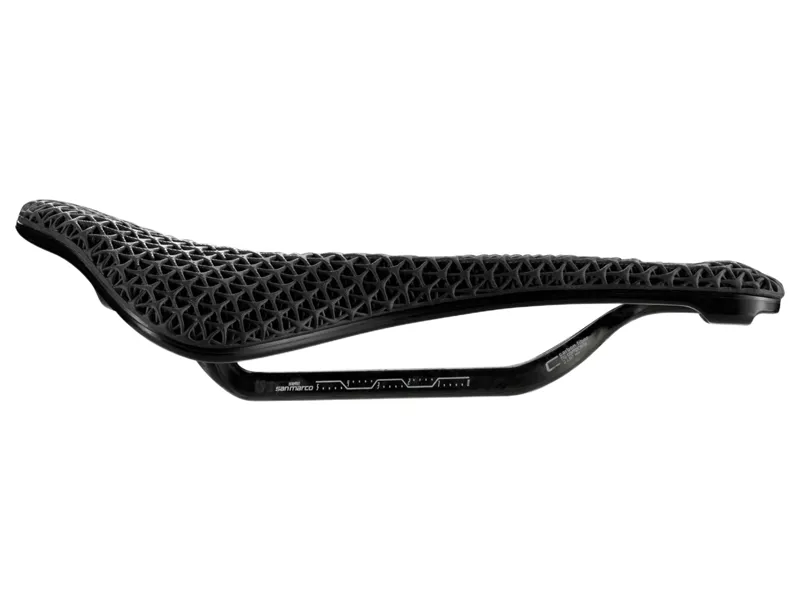 Selle San Marco Shortfit 2.0 3D Carbon FX Saddle in Black-1