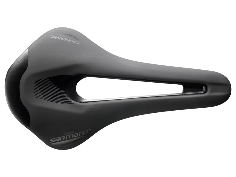 Selle San Marco Shortfit 2.0 Dynamic Saddle in Black