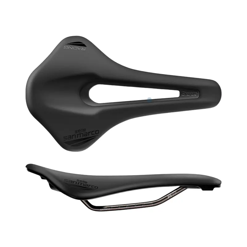 Balfes Bikes Selle San Marco Shortfit 2.0 Racing Saddle in Black | Free postage over £30, £10 off first order, price match & 0% finance.