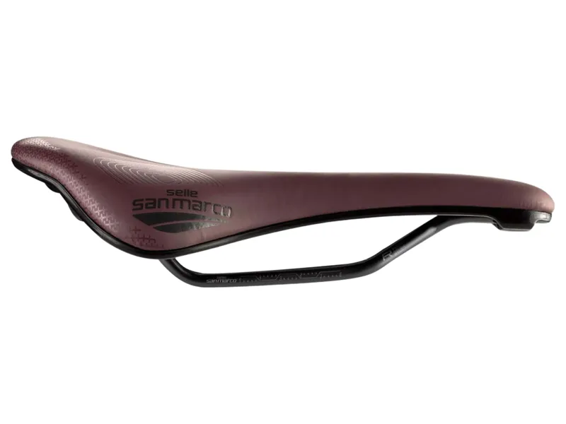 Selle San Marco Shortfit 2.0 Supercomfort Racing Saddle in Red-1