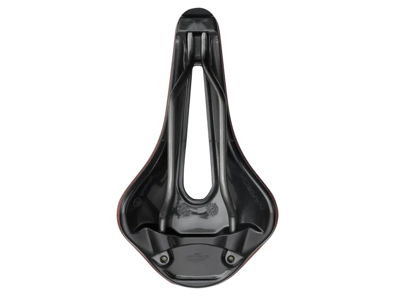 Selle San Marco Shortfit 2.0 Supercomfort Racing Saddle in Red-3