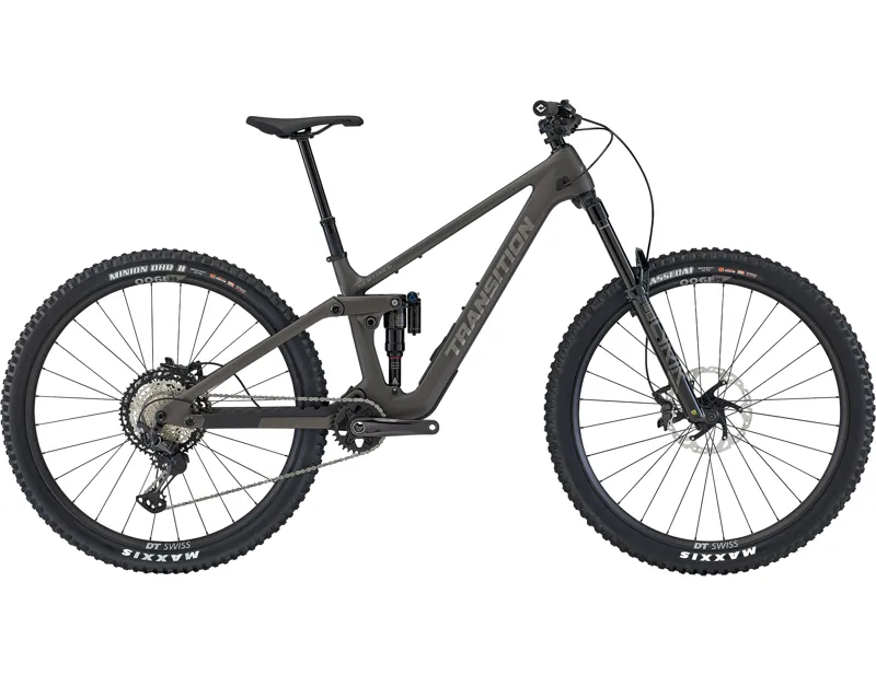 Transition Sentinel XT Di2 29in Full Suspension Carbon Mountain Bike 2025 in Graphite Grey