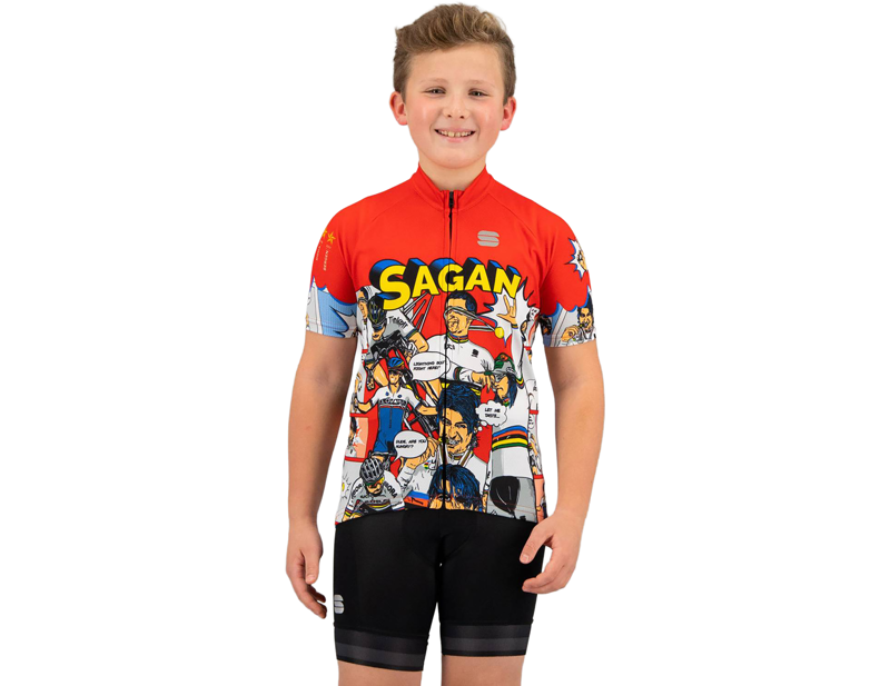 Balfes Bikes Sportful Super Peter Jersey in Red | Free postage over £30, £10 off first order, price match & 0% finance.