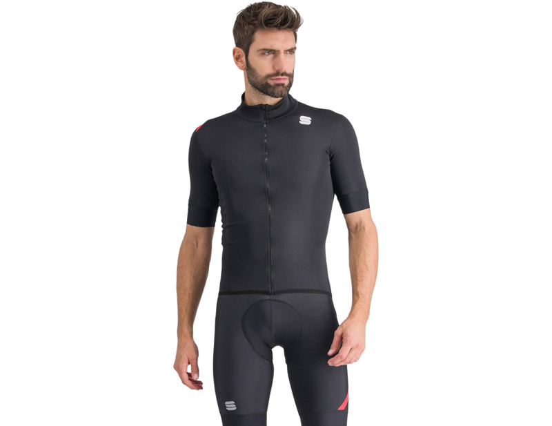 Balfes Bikes Sportful Fiandre Light No Rain Short Sleeve Jersey in Black | Free postage over £30, £10 off first order, price match & 0% finance.