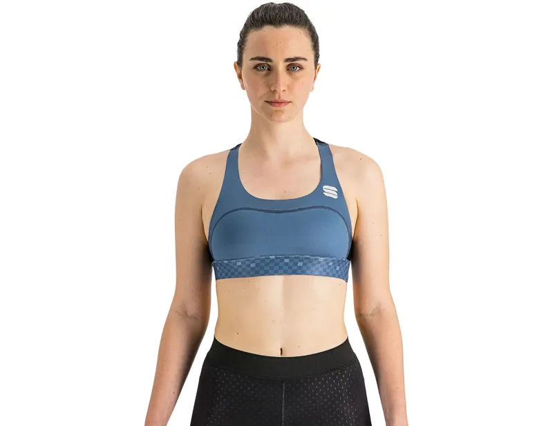 Balfes Bikes Sportful Pro Women's Bra in Blue Sea Cement | Free postage over £30, £10 off first order, price match & 0% finance.