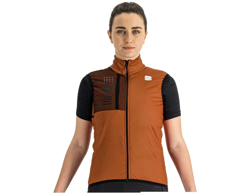 Balfes Bikes Sportful Giara Layer Women's Gilet in Sienna | Free postage over £30, £10 off first order, price match & 0% finance.
