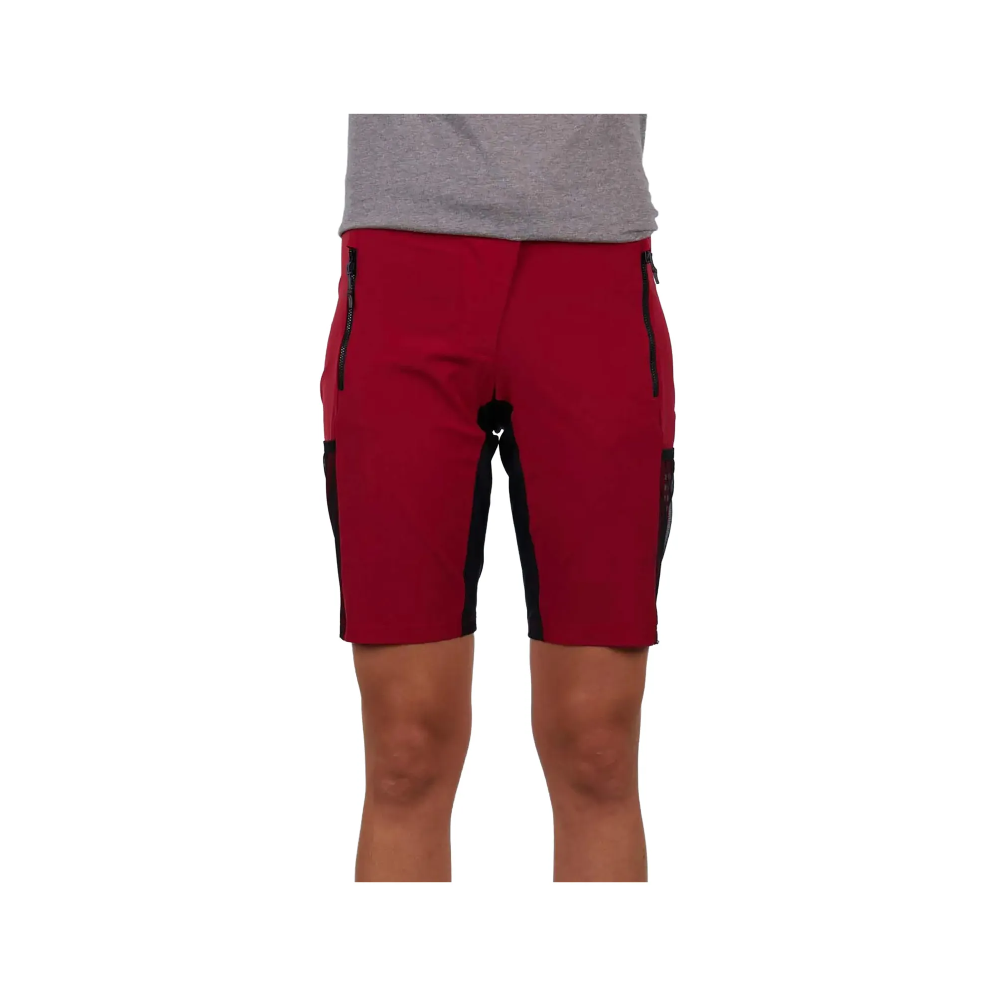 Red Rumba Short Ruffle Sportful Supergiara Women's Baggy Short in Red Rumba