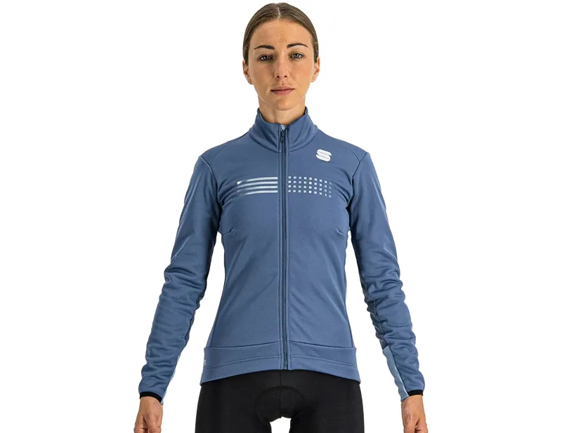 Balfes Bikes Sportful Tempo Women's Long Sleeve Jersey in Blue Sea | Free postage over £30, £10 off first order, price match & 0% finance.