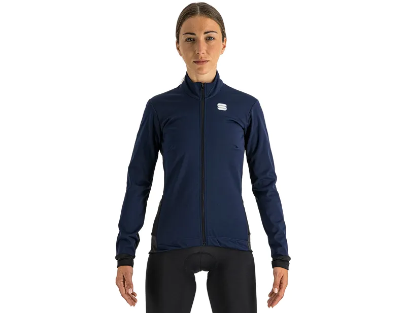 Balfes Bikes Sportful Neo Women's Softshell Long Sleeve Jersey in Blue | Free postage over £30, £10 off first order, price match & 0% finance.