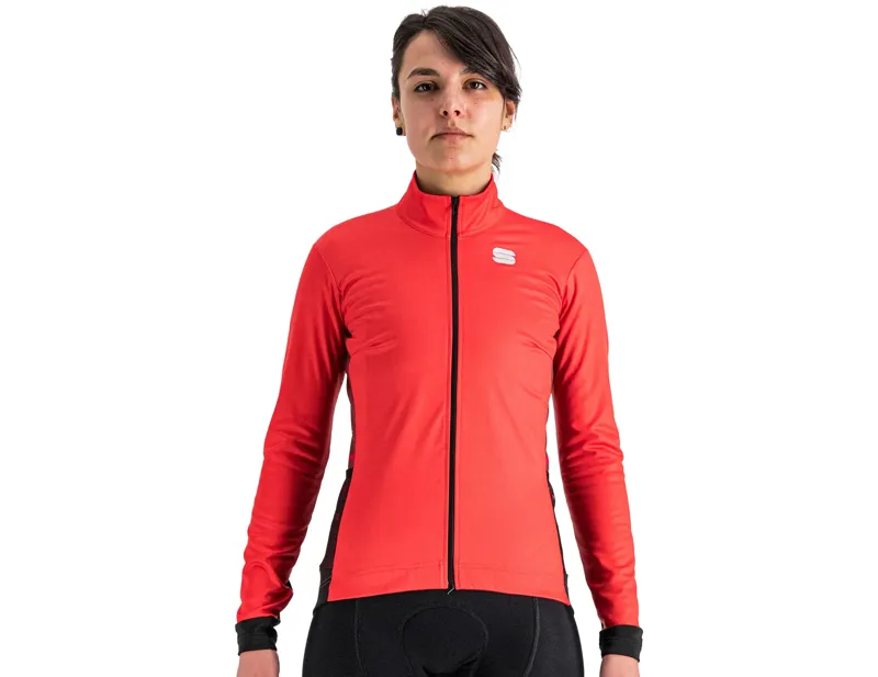 Balfes Bikes Sportful Neo Women's Softshell Long Sleeve Jersey in Pompelmo | Free postage over £30, £10 off first order, price match & 0% finance.