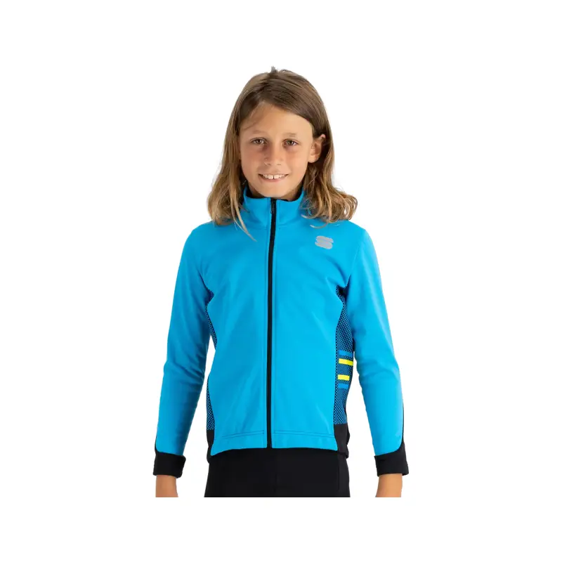 Balfes Bikes Sportful Team Junior Jacket in Blue Atomic | Free postage over £30, £10 off first order, price match & 0% finance.