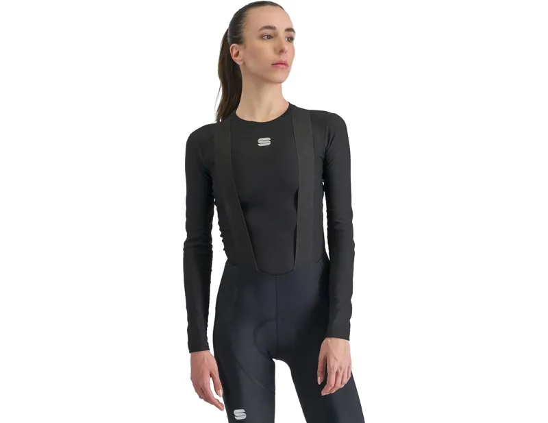 Balfes Bikes Sportful BodyFit Pro Women's Long Sleeve Base Layer in Black | Free postage over £30, £10 off first order, price match & 0% finance.