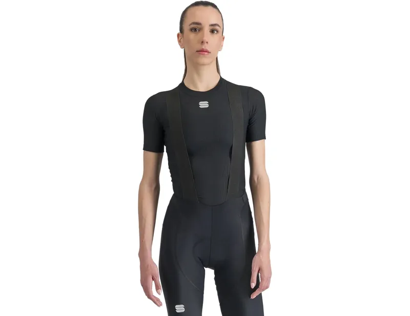 Balfes Bikes Sportful Bodyfit Pro Women's Short Sleeve Base Layer in Black | Free postage over £30, £10 off first order, price match & 0% finance.