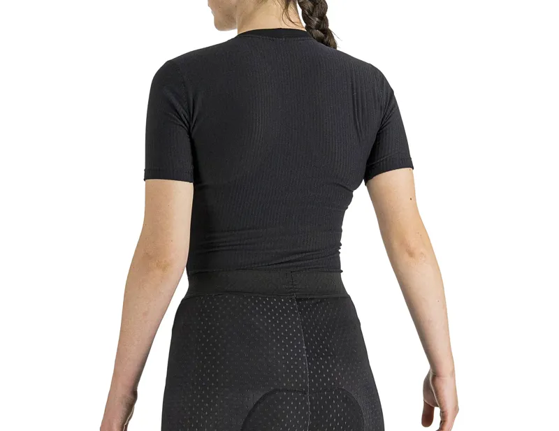 Sportful Bodyfit Pro Women's Short Sleeve Base Layer in Black-4