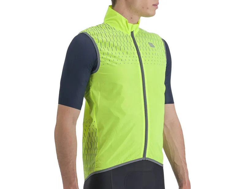 Sportful Reflex Gilet in Yellow Fluo-2